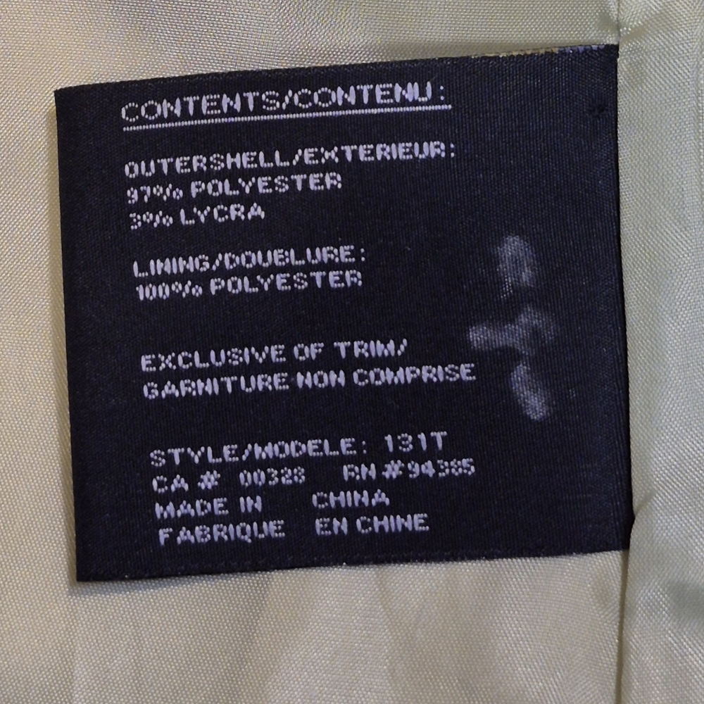 Simon Chang Pistachio Green Tailored Coat 7/8 Spring Topper Jacket - Picture 10 of 10